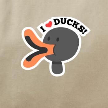I love ducks - kreslený