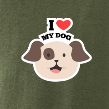 I love my dogs - kreslený