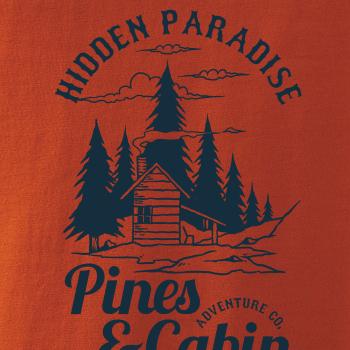 Pines and Cabin
