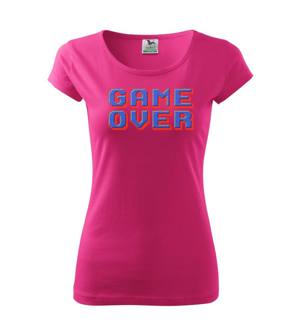 Game over - arcade napis