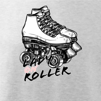 Lady on roller