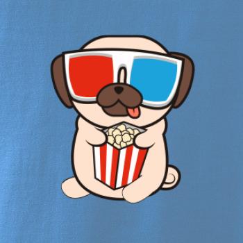 Mops a 3D brýle