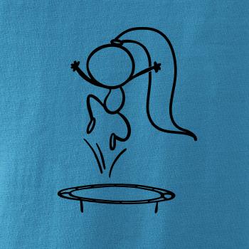 Skákající holčička