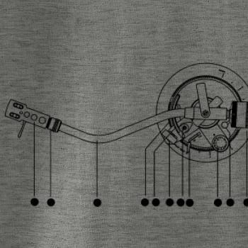 Nákres rameno gramofonu