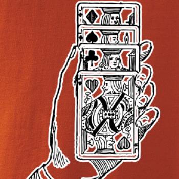 Poker ruka s kartama