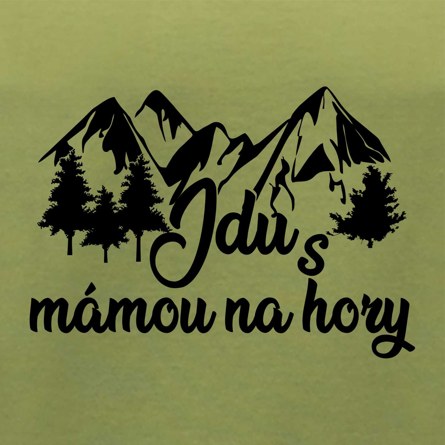 Jdu s mámou na hory - Raglan Military