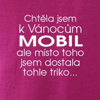 Chtěla jsem k Vánocům mobil