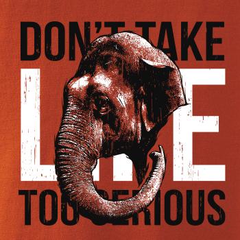 Elephant serious