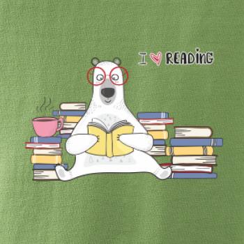 I love reading medvěd
