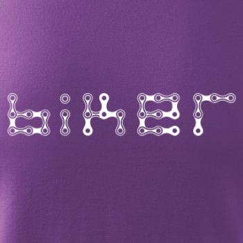 Biker nápis řetěz