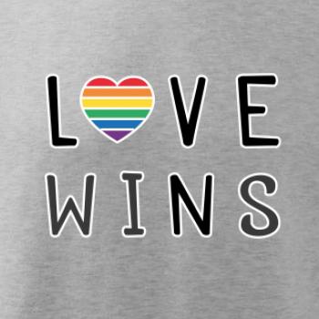 Love wins nápis