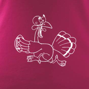 Vystrašená slepice