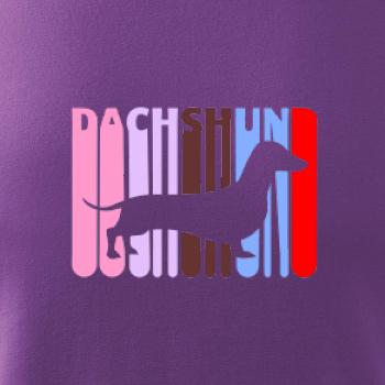 Jezevčík Rozteklý nápis