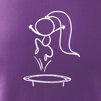 Skákající holčička