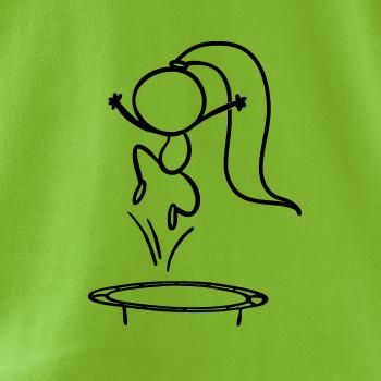 Skákající holčička