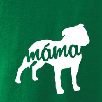 Stafordširský bullteriér máma obrys