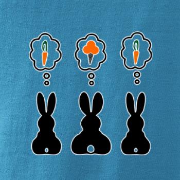 Králici přemýšlí, co by sežrali