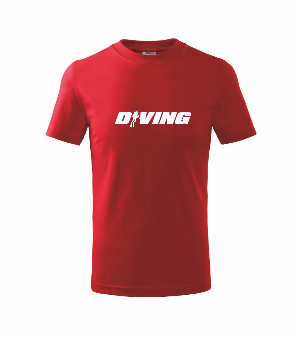 Diving nápis potápěč