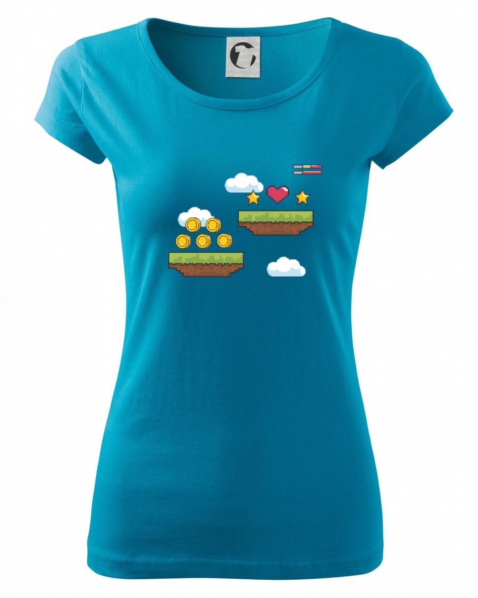 Gamer - stará hra - mince a mraky