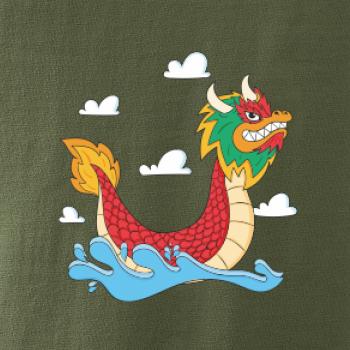 Dračí loď kreslená