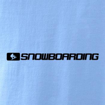Snowboarding nápis
