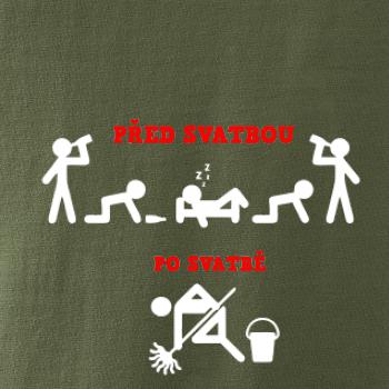 Před a po - svatba párty