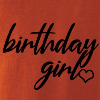 Birthday girl psací