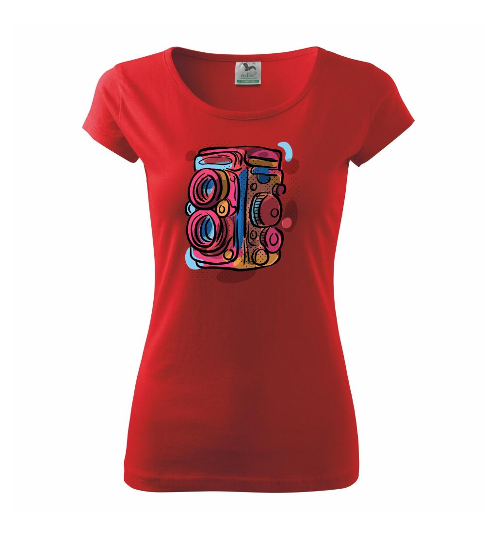 Foťák barevný - dvě čočky