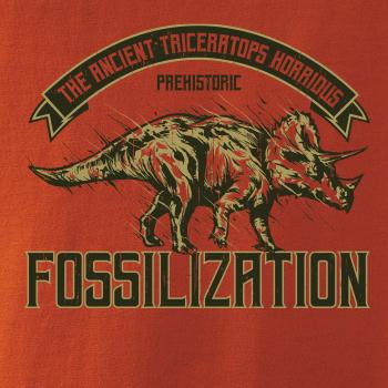 Triceratops fossil
