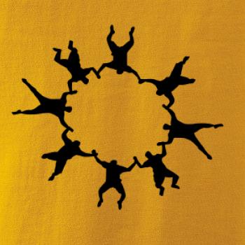 Hromadný seskok padákem