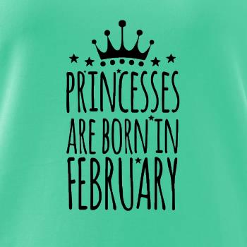 Princesses are born in February
