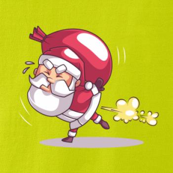 Santa nese težký náklad