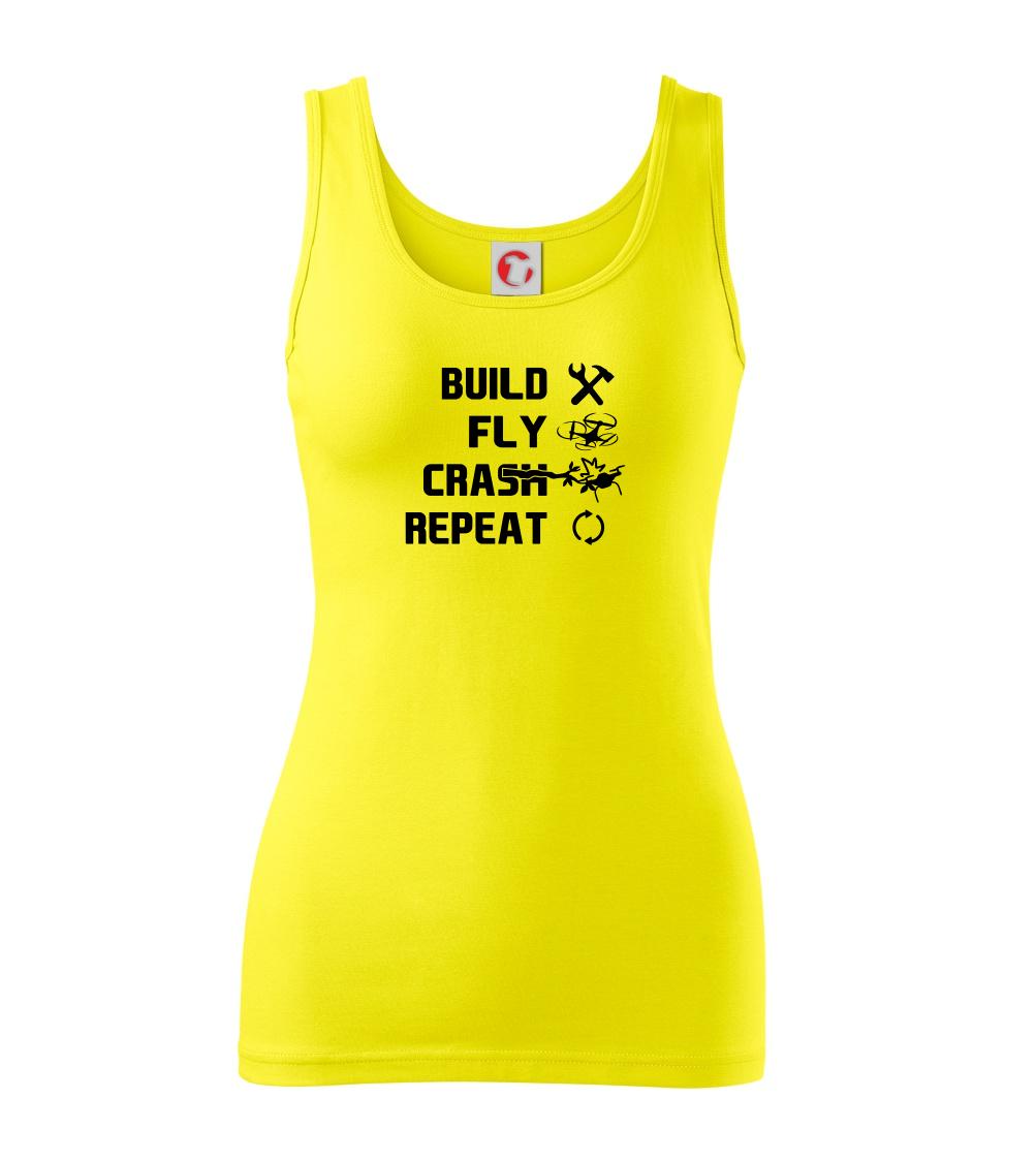 Dron Build fly crash repeat