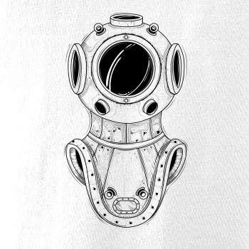 Potápěč - helma stará