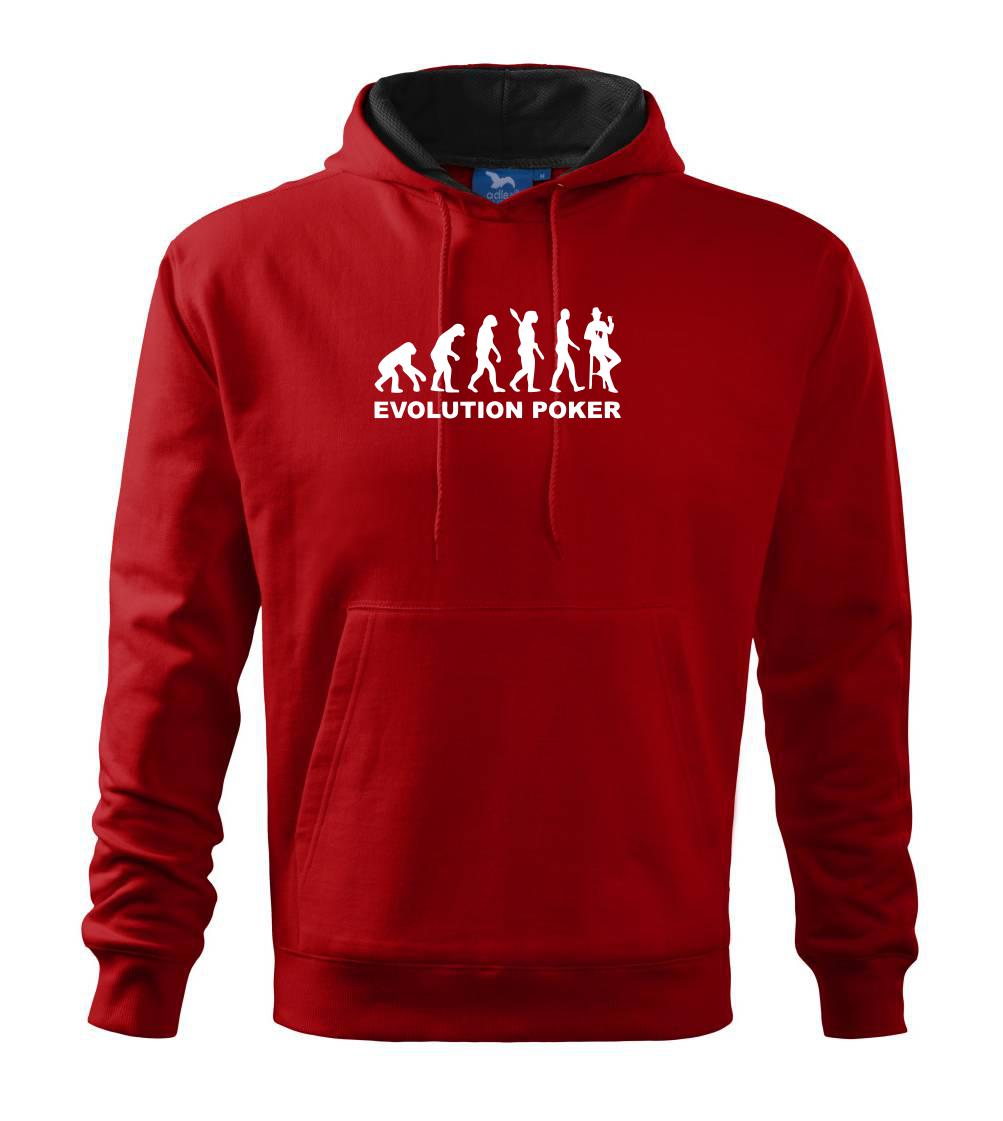 Evolution poker - Mikina s kapucí hooded sweater