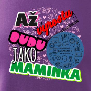 Až vyrostu budu jako maminka - marketing