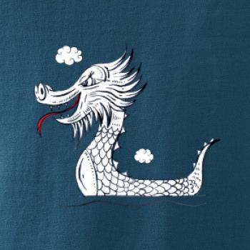 Dračí lodě olejomalba