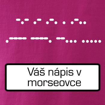 Morseovka - váš nápis