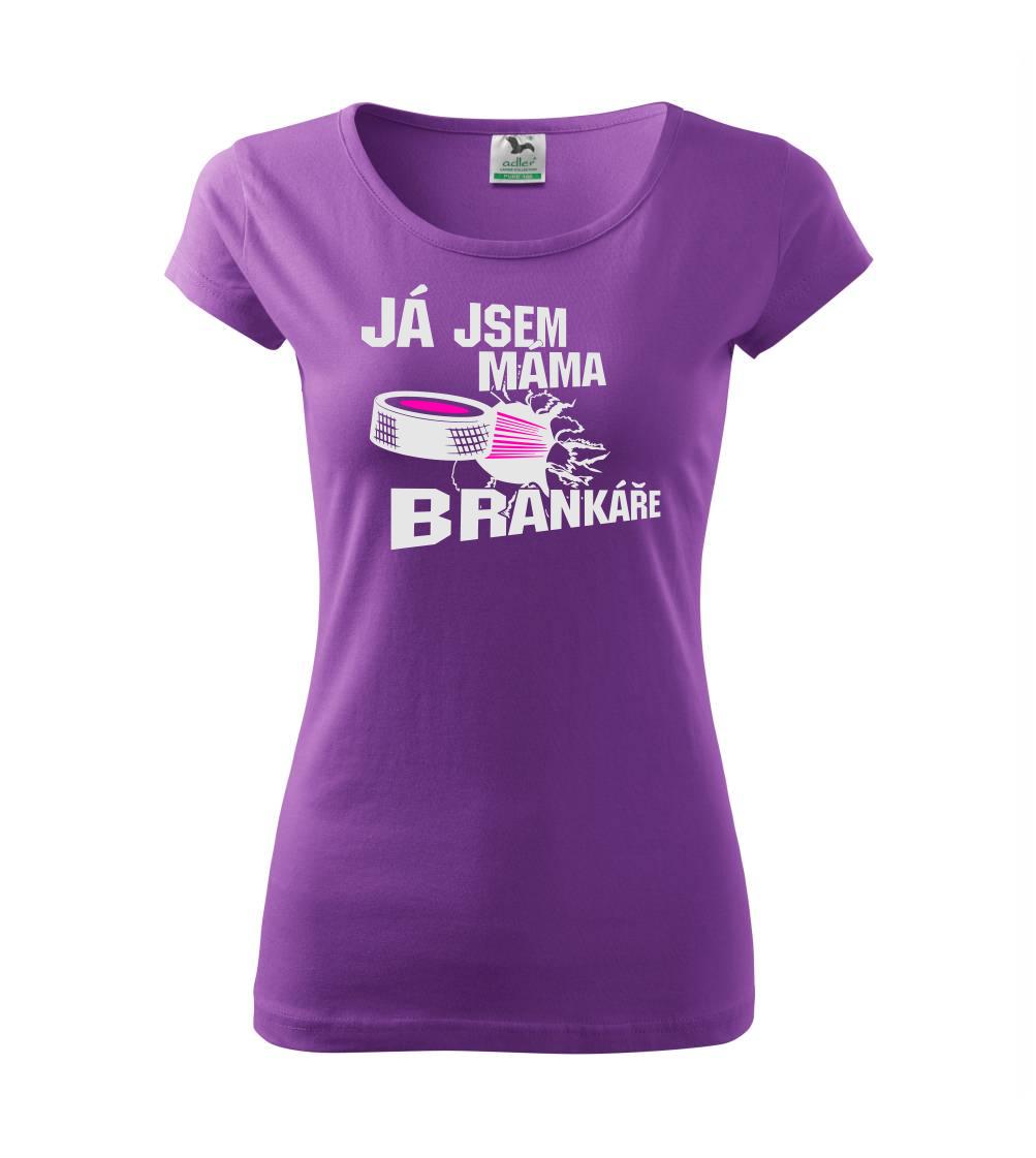 Ja jsem táta bránkáře / Já jsem máma brankáře (hokej) - Pure dámské triko