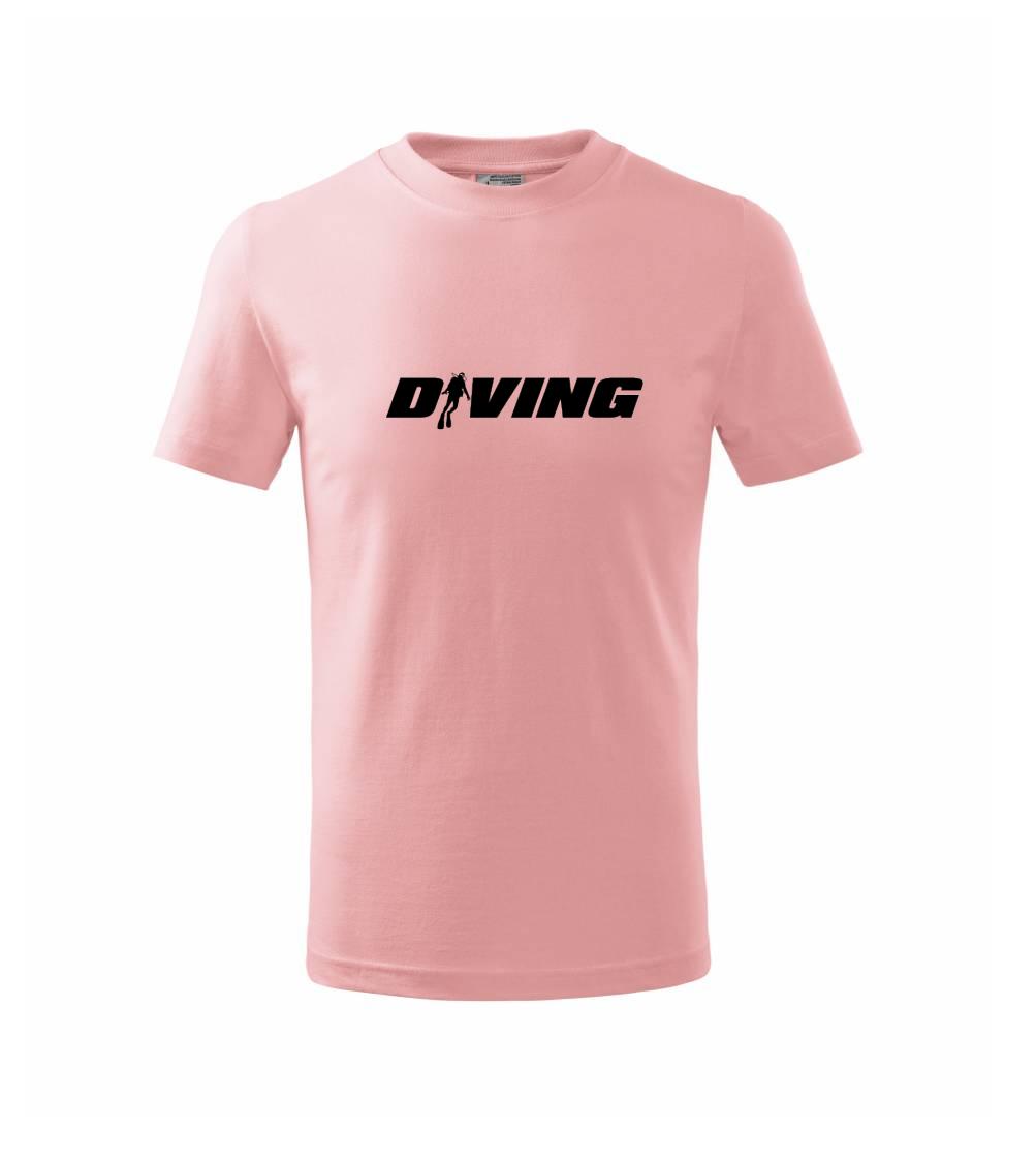 Diving nápis potápěč