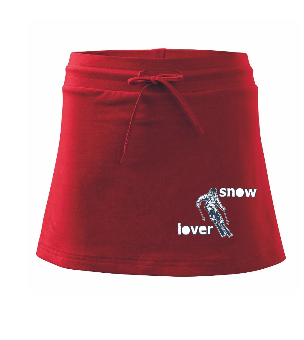 Snow lover lyže - Sportovní sukně - two in one