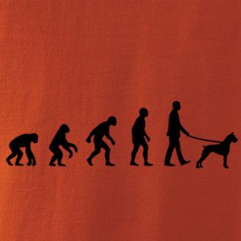 Evoluce pes boxer (muž-žena)