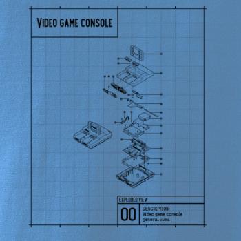 Nákres TV videohra na kazety