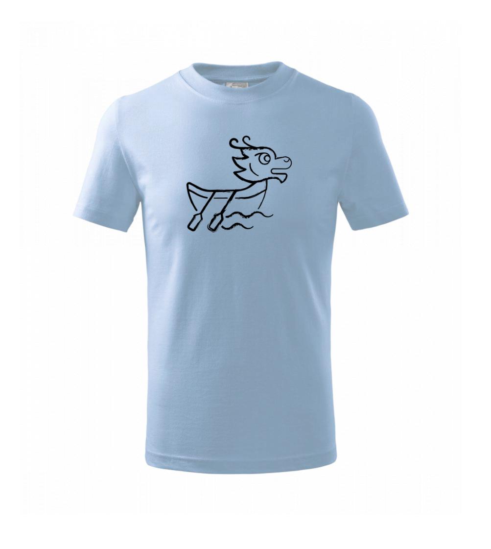 Dračí loď sprejovaná