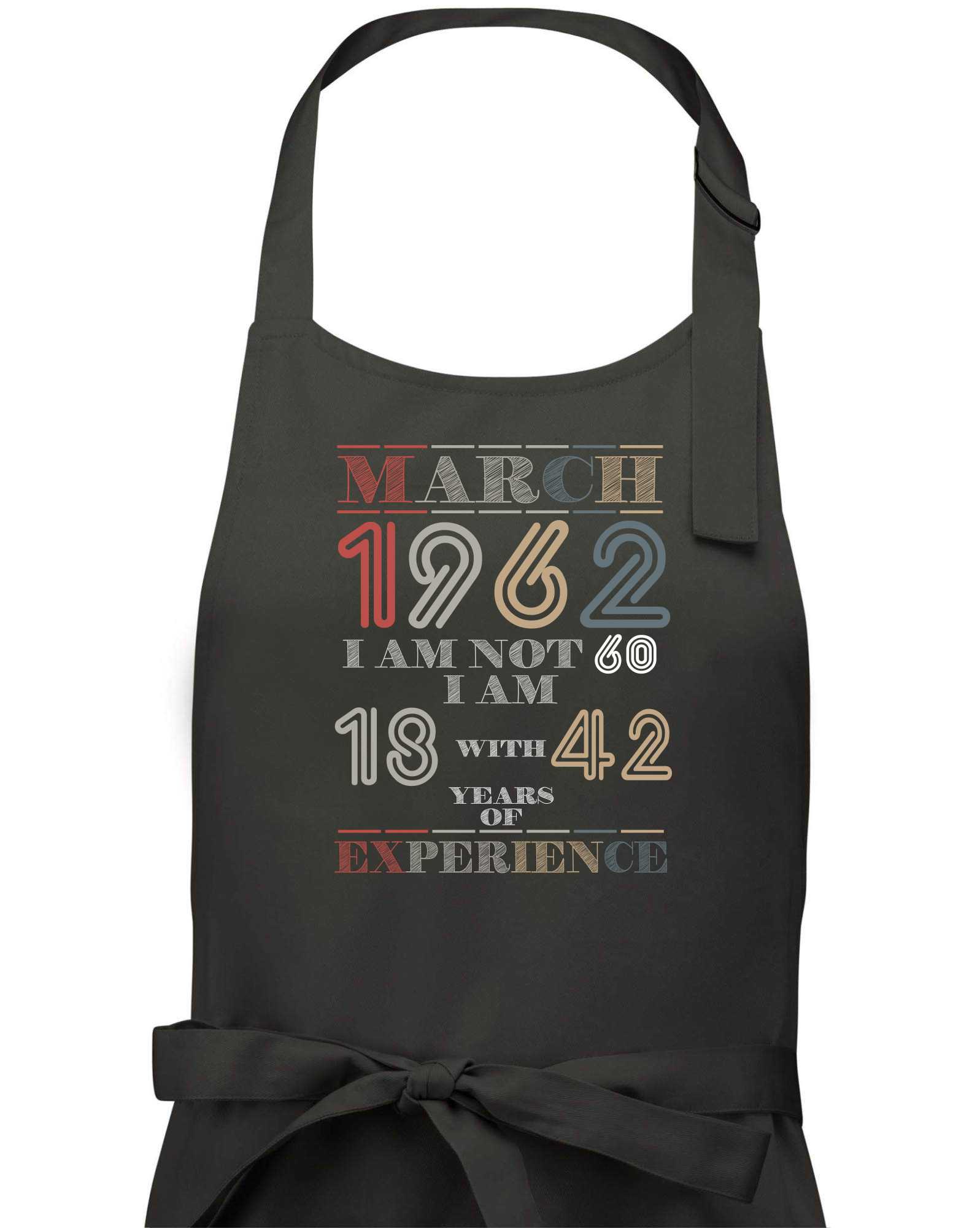 Narozeniny experience 1962 March - Zástěra na vaření