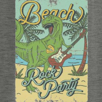 Beach rock party