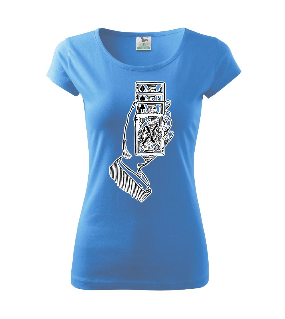 Poker ruka s kartama