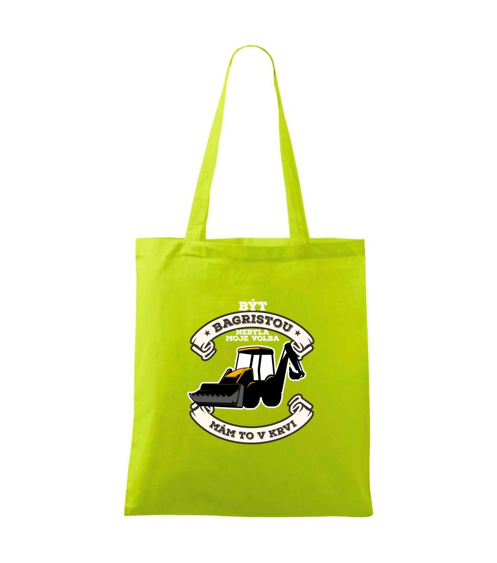 Traktorbagr - Být bagristou nebyla moje volba