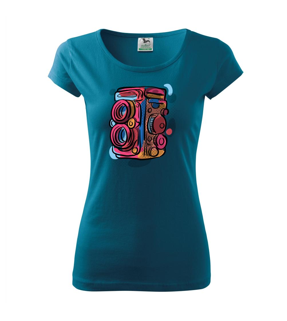 Foťák barevný - dvě čočky