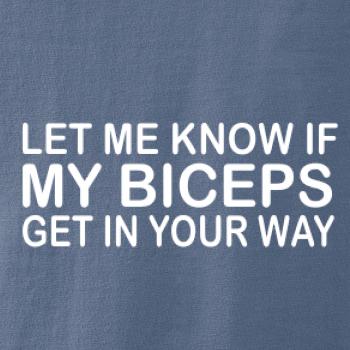 Biceps - svaly v cestě